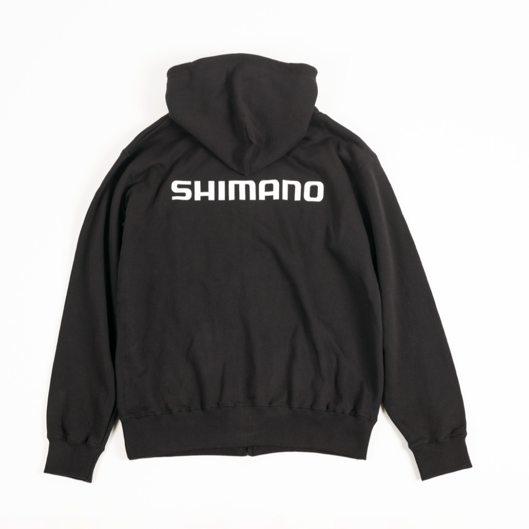 SHIMANO Big Logo Pullover Hoodie – Black | シマノショップ